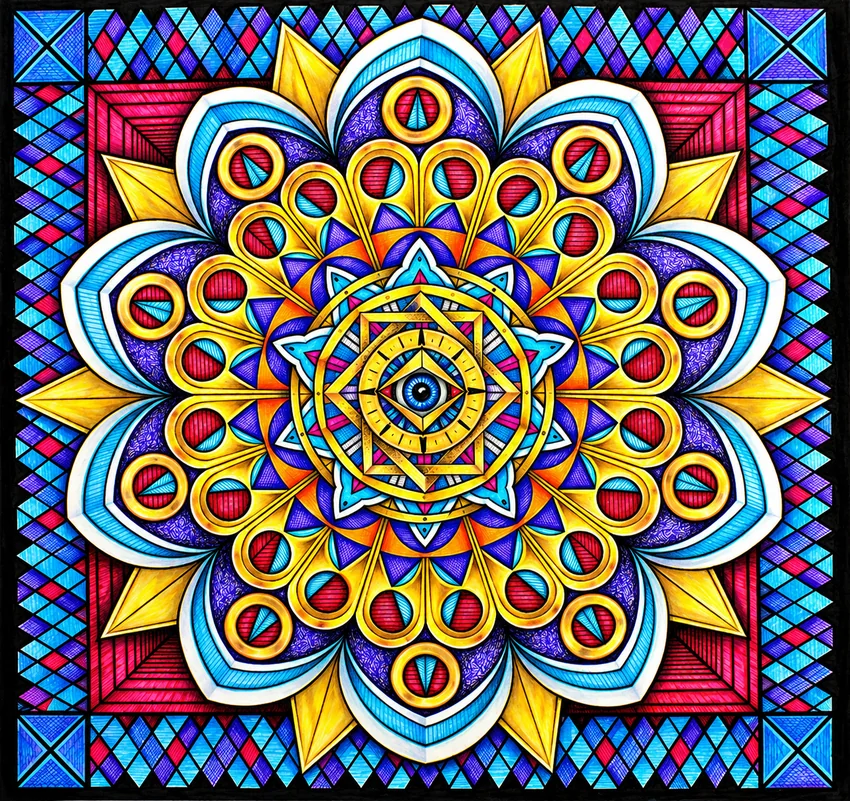 Jewel-Toned Geometry
