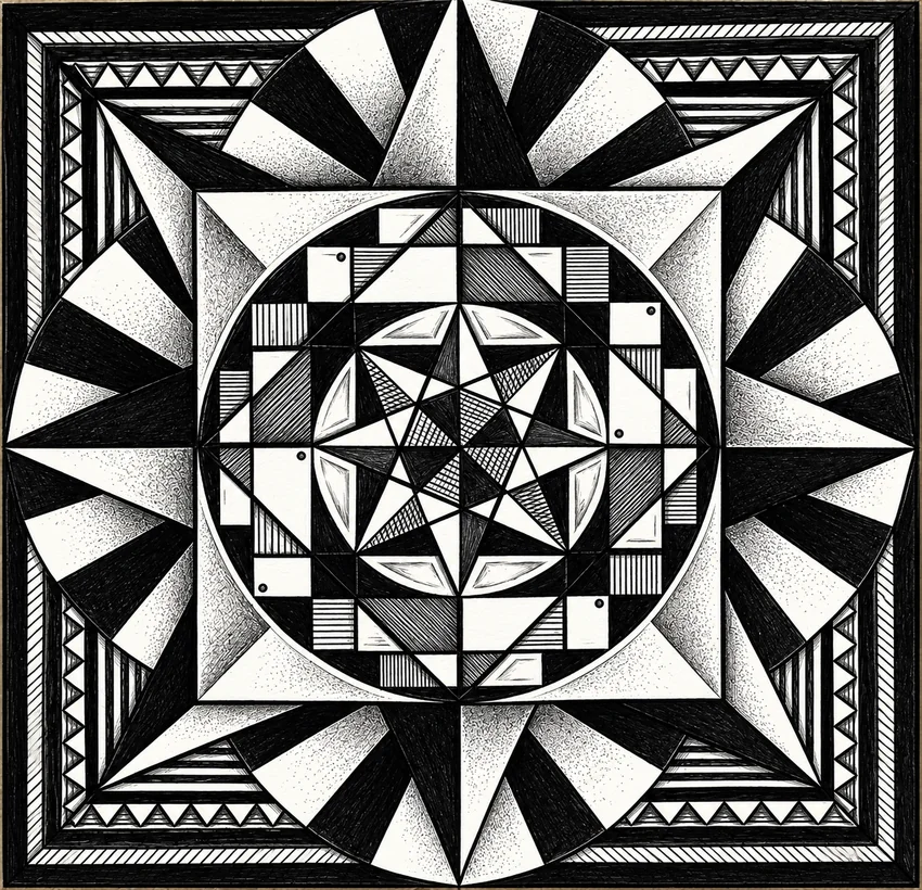 Black-and-White Geometry